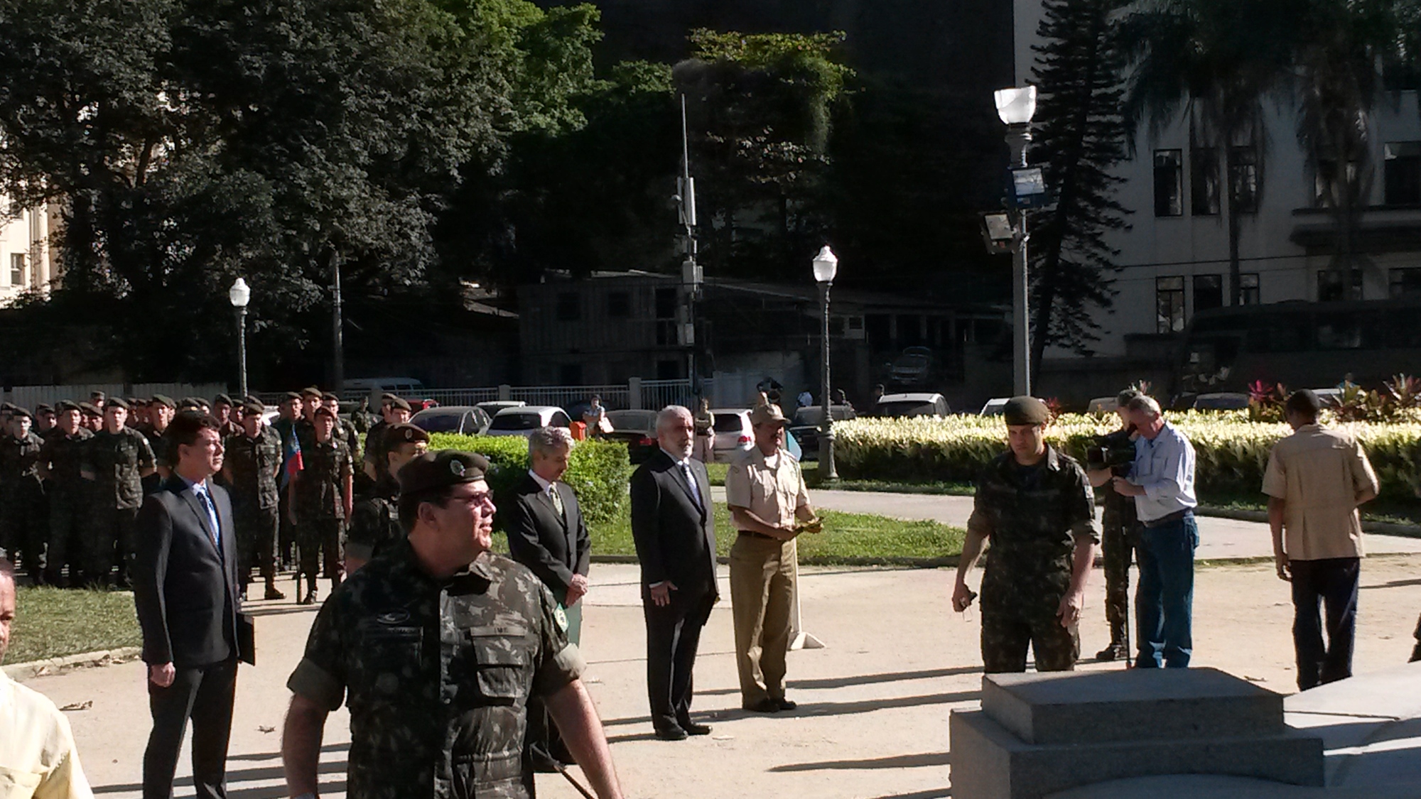Prof. Marcello L. R. de Campos receives the fellow of Military Engineering Institute - IME